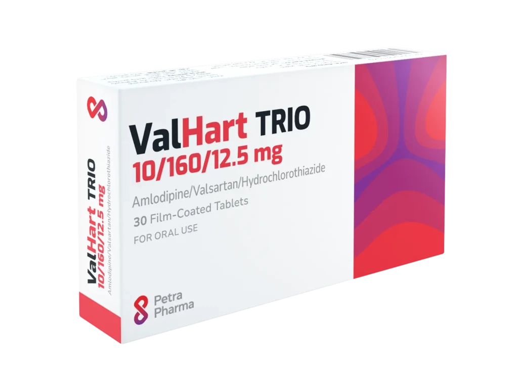 ValHart Trio® Tablets 10/160/12.5 mg