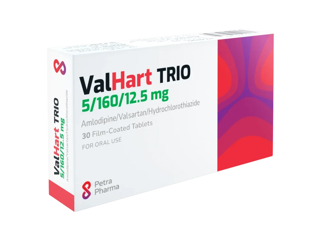 ValHart Trio® Tablets 5/160/12.5 mg